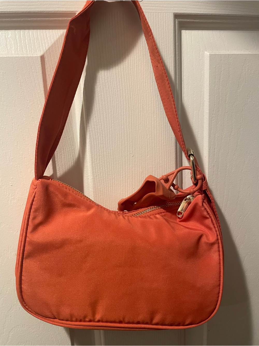 Stylish Coral Shoulder Bag - Women's Everyday Tote